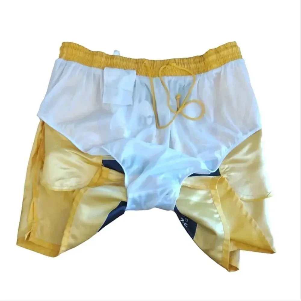 VTG 90s Corona Extra Beer Dbl Sided Print Swim Shorts Men's XL Calhaun Sportswea